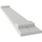 Ekena Millwork Americraft 2-Board (2 Batten) Wood Joined Board-n-Batten Shutters w/Ellipt Top, ARW101BE207X77STH, PR ARW101BE207X77STH - alternate 4